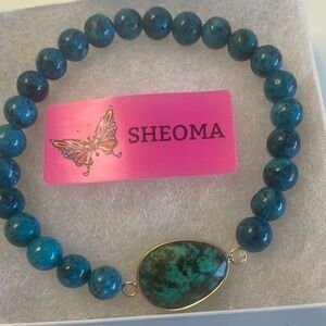 - Plus Size Bracelet Turquoise  9 Inch Wrist NWT